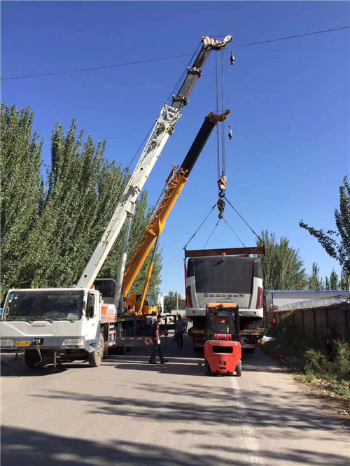 怀远县港口集装箱搬运案例